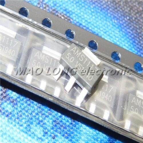 200PCS/LOT AMS1117-5.0 AMS1117-5V SOT223 Power Regulator Chip