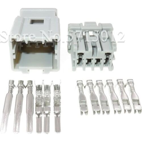 6 Hole 6098-0245 6098-0246 Automotive Electric Wire Cable Connector Female Male Sockets