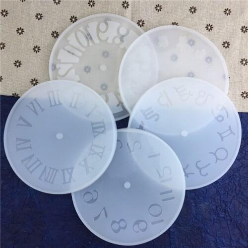 Clock Silicone Cake Mold Design Cupcake Decoration Fondant 3D Watch Soap Cake Tool Sugarcraft Bakeware Wholesale
