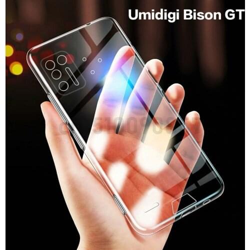 Umidigi Bison Pro Case Ultra Thin Crystal Clear Shock Absorption Technology Soft TPU Cover Case For Umidigi Bison GT 6.67"