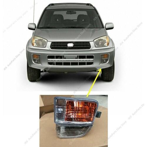 For Toyota RAV4 2001 2002 2003 High quality Left Side Front Bumper Fog Driving Lamp Housing 2pcs