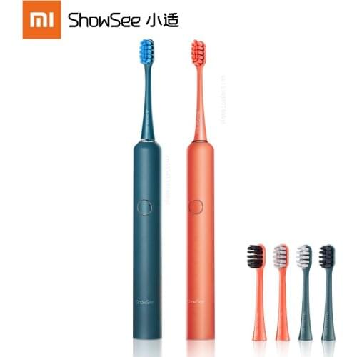 Xiaomi ShowSee Electric Toothbrush D2 Waterproof USB Charger Adult Timer Brush 5 Mode Sonic Tooth Brushes Hygiene Cleaner Brush