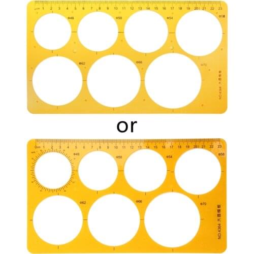 Hot Professional Universal Furniture Construction Architect Template Ruler 1:100 R9JA