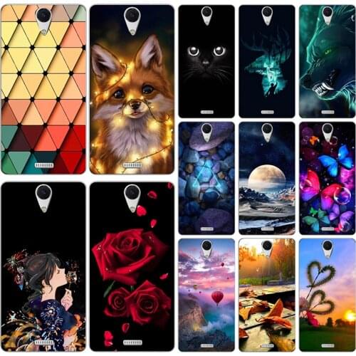 Cartoon Flower Print Soft TPU Phone Case Cover For BQ BQ-5044 Strike LTE BQ 5044 BQ5044 BQS 5044 BQS5044 Fundas Phone Case Cover