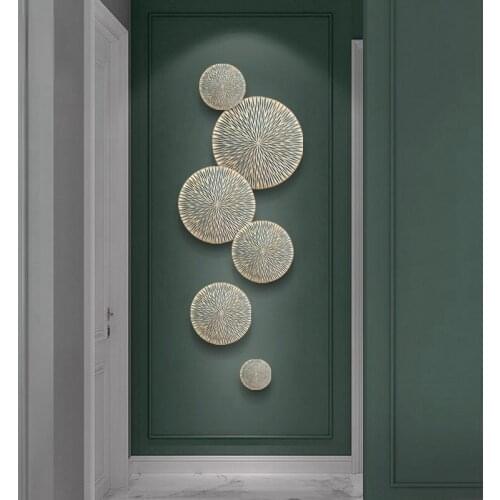 GY New Chinese Style Background Wall Decoration Corridor Ornaments Decorative Painting for Hallway Wall Wall Pendant