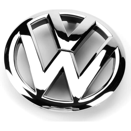 OEM 135MM Chrome Front Radiator Grille Emblem 5K0 853 601 C Car Accessories Badge Logo Replacement For VW Volkswagen Golf MK6