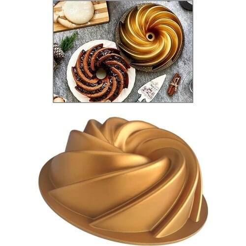 Papilla Granite Aluminum Casting Wind Rose Cake Mold