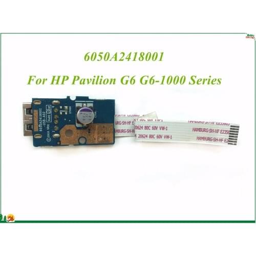USB Board With Cable 6050A2418001 For HP Pavilion G6 G6-1000 Series High Quality&100% Working&Drop Shipping Support