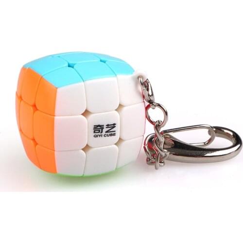 QiYi 3x3 Magic Cube 30mm Size Keychain Decoration If Uou Need a Special Jewelry This is Good