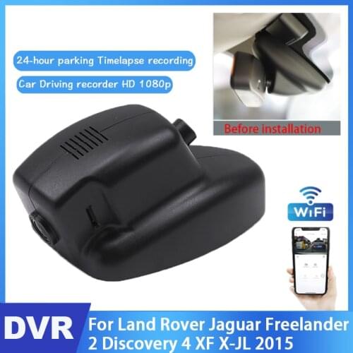 Car DVR Wifi Digital Video Recorder For Land Rover Jaguar Freelander 2 Discovery 4 XF X-JL 2015 Dash Cam high quality HD 1080P