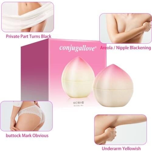 Women Sexy Vaginal Lips Private Part Pink Underarm Buttock Whitening Nipple Areola Bleaching Cream Face Body Skin Care Cream