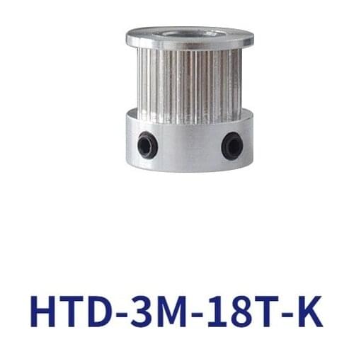 K type 18 teeth 3M Timing Pulley Bore 8mm for HTD belt used in linear pulley 18Teeth 18T