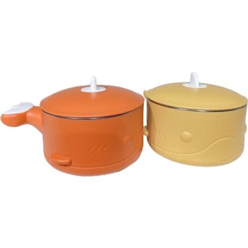 1 Set Kids Bowl Water Injection Design Anti-scald BPA Free Baby Stainless Steel Feeding Bowls Babies Supplies Toddler Dishes