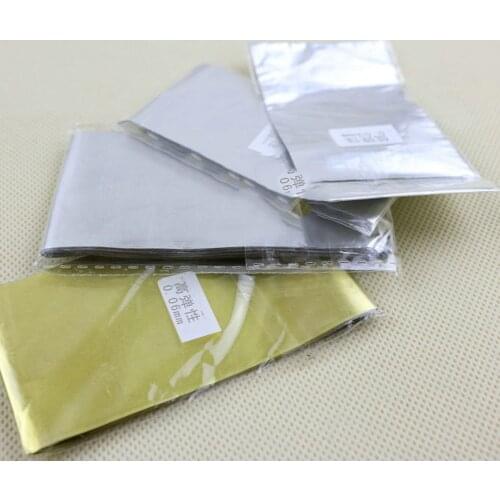 1PC Tin Foil Semi-finished Products 0.05 White And 0.06 Yellow For Tin Foil Tools