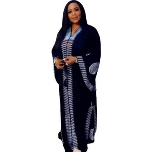 African Dress For Lady Maxi Dresses High Quality Muslim Abaya 2021 Africa Clothing Muslim Long Dress Bazin Vetement Femme