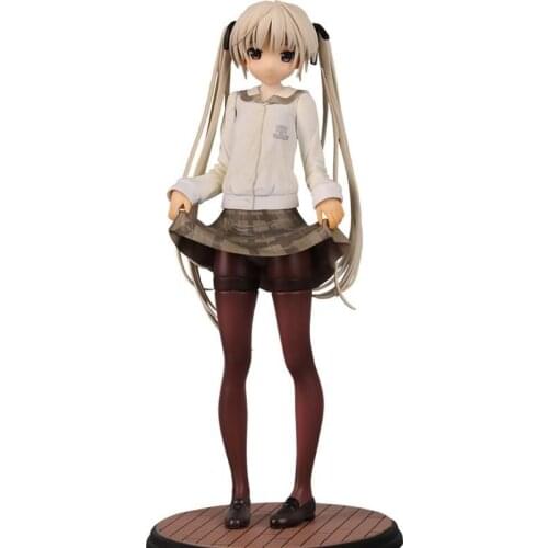 17cm yosuga nenhuma sora figura pvc ação anime coleção periféricos boneca modelo brinquedos figura para presentes das crianças