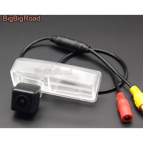 BigBigRoad Vehicle Wireless Rear View Parking Camera HD Color Image For Toyota RAV4 RAV 4 RAV-4 2013-2015 2016 Venza 2008 - 2014