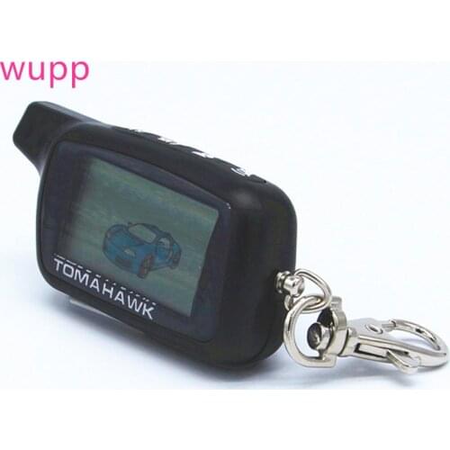 X5 LCD Remote Control Key Fob Chain for Vehicle Security Two way car alarm system TOMAHAWK X5 LCD Remote ForTomahaw Keychain
