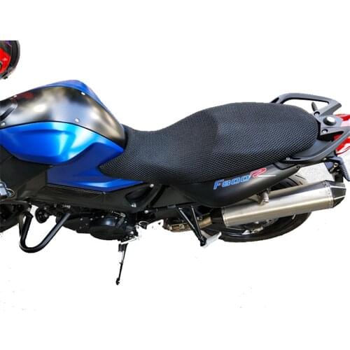 For BMW F800R F800ST F800 R ST F 800R Rear Seat Cowl Cover 3D Mesh Net Waterproof Sunproof Protector Motorcycle Accessories