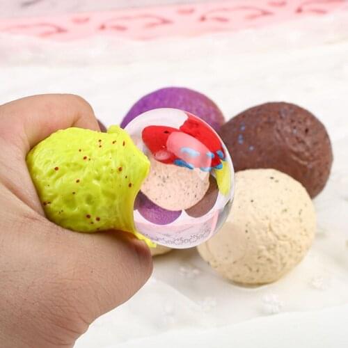 Childrens toys resistance compression toys stress relief toys Decompression ball vent ball dinosaur egg squeeze artifact toys