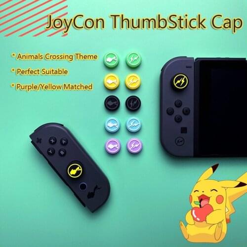 Joy Con Silicone Analog Thumb Stick Grips Caps for Nintendos Switch LITE NS JoyCon Controller Sticks Cap Joy Con Thumbstick Cap