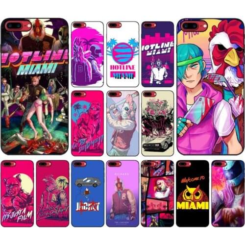 LVTLV cool game hotline miami Phone Case for iPhone 11 12 pro XS MAX 8 7 6 6S Plus X 5S SE 2020 XR cover