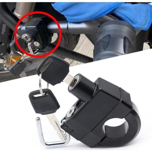 Motorcycle Accessories Anti-theft Helmet Lock Security For HONDA CB400 VTEC CBR500R CB500X CB500F CB650R CB650F CBR650R CBR650F