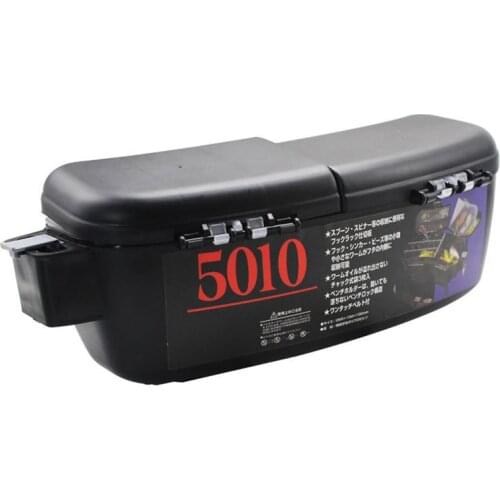 Plastic Fishing Waist Bag Portable Tackle Box Storage Case with Belt Multifunctional Fish Lure Baits Reel Hook Pocket Outdoor