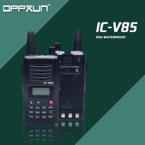 OPPXUN Walkie-talkie IC-V85 Maritime Ship Two Way Radio10 Km 7w High Power VHF 136-174MHz 107CH Ham Handset Icv85 Walkie Talkie