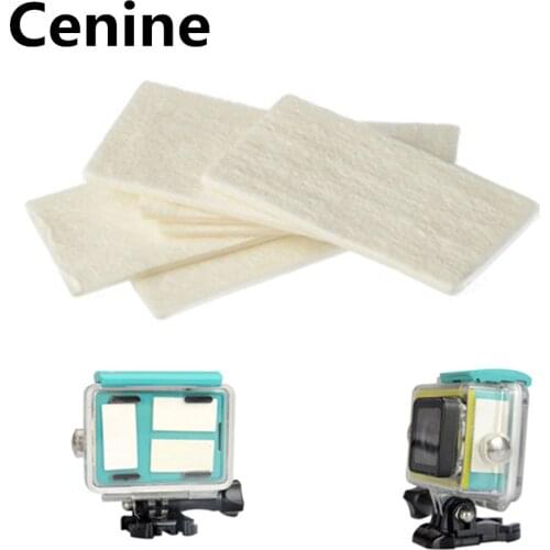 Drying Anti Fog Inserts For Gopro Hero 6 5 4 3 Sjcam Sj4000 Sj5000 Anti-Fog Insert For Xiaomi Yi 4K 2 Go Pro Eken H9 Accessories