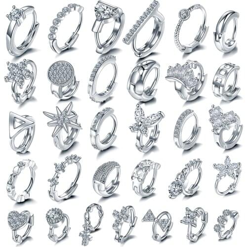 1Pc Fake Nose Ring Goth Punk Ear Nose Clip On Fake Septum Piercing Nose Ring Hoop Lip Hoop Rings Earrings Oreja Pircing Jewelry