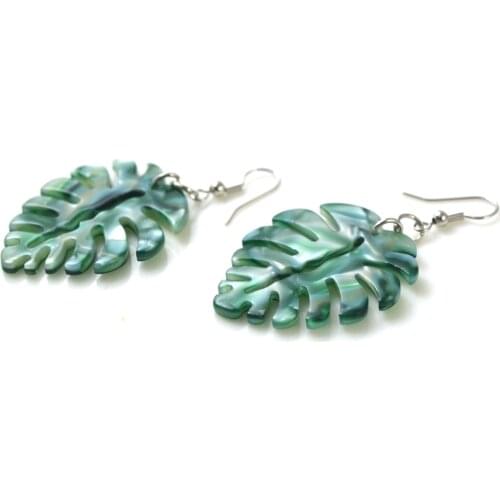 Leaf Earrings, fashion womens daily matching jewelry, exaggerated design gifts for friends, wholesale