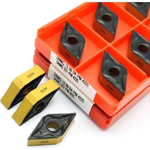 Carbide DNMG150604 PM 4225 External tool CNC lathe cutting tool Metal turning tool Turning insert DNMG 150604 Milling cutter