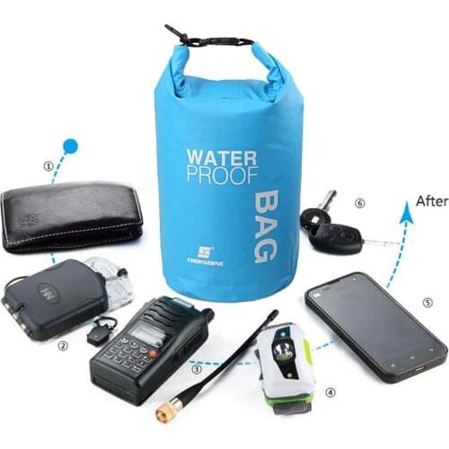 Outdoor Dry Waterproof Bag Dry Bag Sack Waterproof Floating Dry Gear Bags for Boating Fishing Rafting Swimming