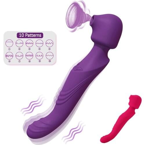 Sucking Vibrator for Women Men 10 Speeds Clit Sucker Vagina Clitoris G Spot Stimulation Sex Toys for Adults 18 Vibrator Female