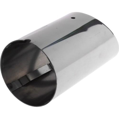 2xStainless steel Exhaust Muffler Pipe