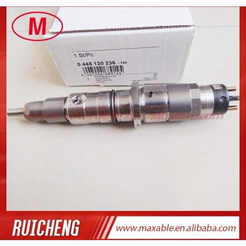 0445120236 0445120125 original commmon rail injector for 4939061, 4940170 5263308