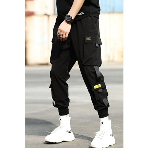 2021 Fashion Casual Cargo Pants Mens Trousers Korean Style Thick Harem Pants Men Plus Cashmere Casual Trousers Men Joggers