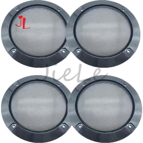 4 pcs Square 4 inch Speaker net Loudspeaker grill arcade game machine accessories cabinet parts for 110mm 8ohm 5W speaker