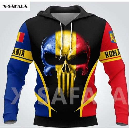 Israel Lion National Emblem Skull Country Map Flag 3D All Printed Hoodie Man Women 1 Harajuku Zipper Pullover Sweatshirt Jacket