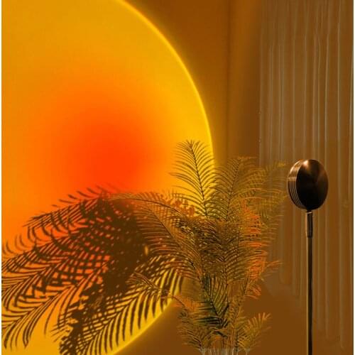 Sunset sunset lamp net red floor table lamp living room bedroom projection sun not floor lamp creative art atmosphere lamp