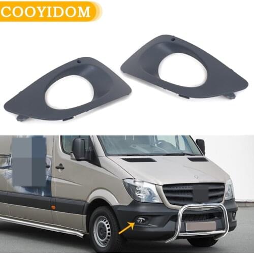 Left Right Car Front Bumper Fog Lamp Foglight Cover With Hole For Mercedes Sprinter W906 9068850253 9068850353 car-styling