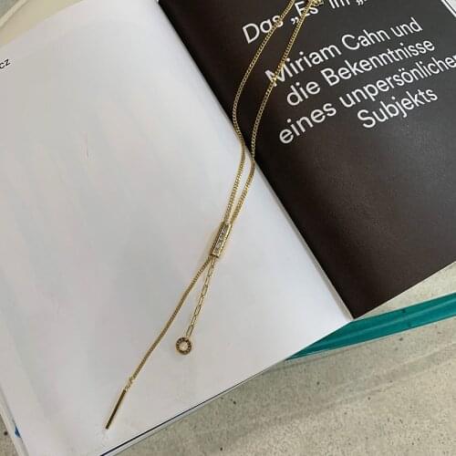 Miuoxion Retro Scroll Wheel Zircon Necklace Fashion Personality Punk Party Jewelry For Women Feature Nmour Charm Gift All Season