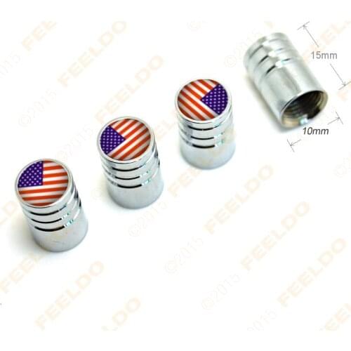 MOTOBOTS 100Set=400pcs Car Universal Chrome Zinc Alloy Tire Valve Cap For Wholesale Mixed Logos Order #FD-1909