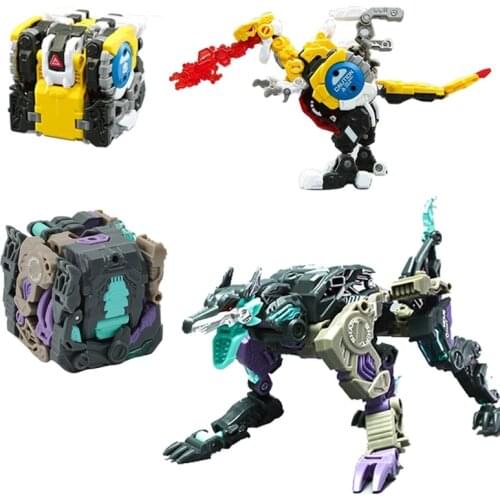 NEW 52TOYS Deformation Toy BB-30 BB-31 Ironfisted Wolf Beast Box Series Mecha Model Figure Toys With Box