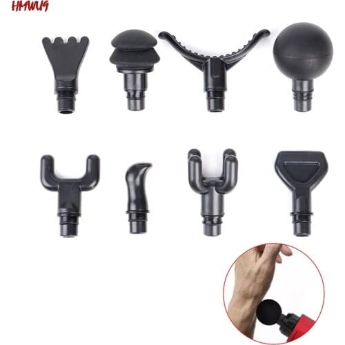 NEW Universal Fascia Gun Massage Head Body Relaxation Massager Replacement Head Set