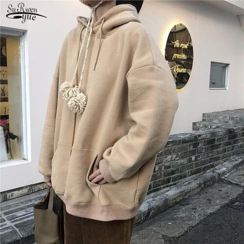 Autumn Pullover Pure Fashion Tops Casual Solid Velvet Hoodies Women Batwing Long Sleeve Plus Size Sweatshirts Sudaderas 11816