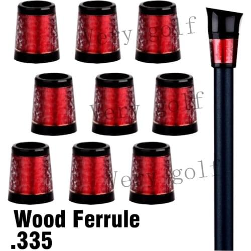 Genuine10pcs Red Golf Ferrules OME Tip .335 for Driver Fairway Wood