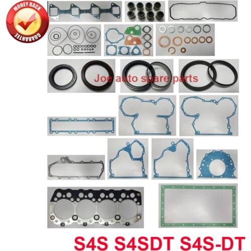 S4S S4SDT S4S-DT S4SD complete repair Overhaul engine full gasket set kit for Mitsubishi