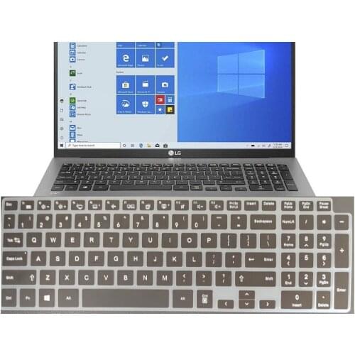 Laptop Silicone Laptop For LG Gram 17 17Z90N 2020 17Z90P & LG Gram 17 2021 17Z95N 17" Keyboard Cover Skin Protector